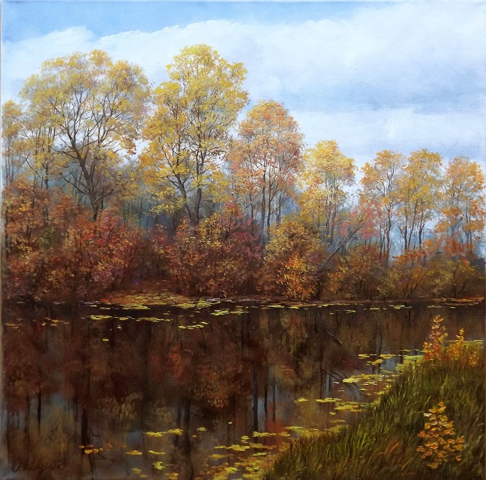 Autumn River Landscape **SOLD**